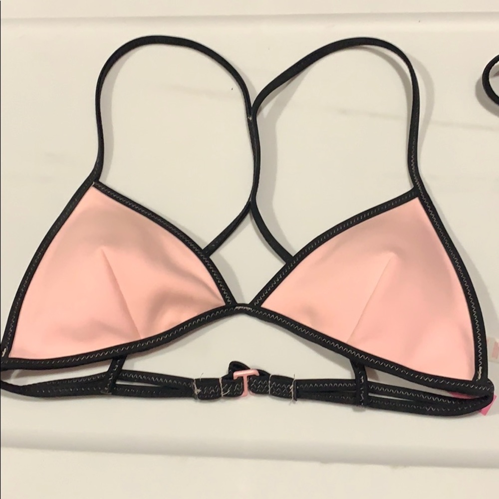 Pink Two Piece Bathing Suite